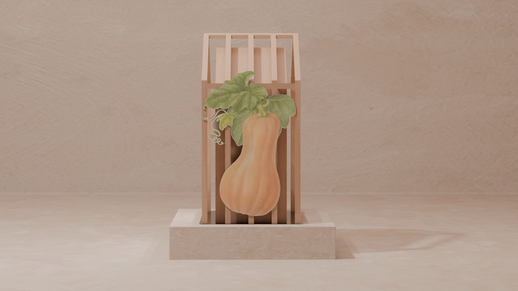 Jo Malone plinth unit render